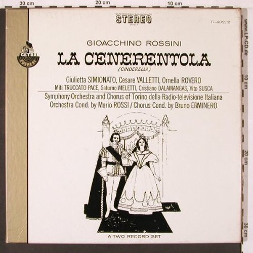 Rossini,Gioacchino: La Cenerentola, (Cinderella), Box, Cetera/Everest(S-432/2), US, Ri,  - 2LP - K562 - 9,00 Euro