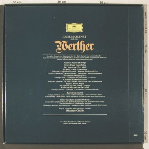 Massenet,Jules: Werther, Box, D.Gr. (2709 091) (2740212), D, 1979 Typ: 3LP Best.-Nr.: K570 Preis: 17,50 Euro