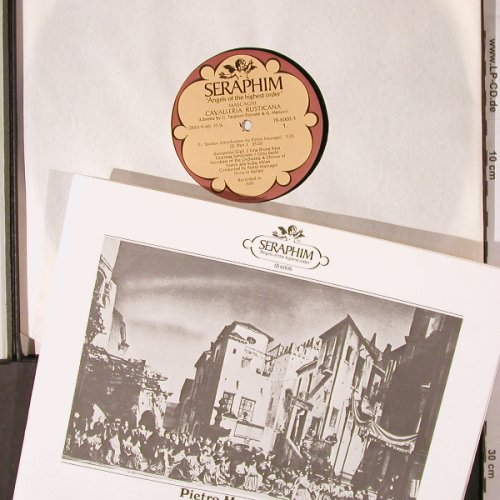 Mascagni,Pietro: Cavalleria Rusticana, Box, Seraphim (IB 6008), US, 1940 Typ: 2LP Best.-Nr.: K571 Preis: 12,50 Euro