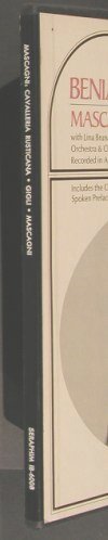 Mascagni,Pietro: Cavalleria Rusticana, Box, Seraphim(IB 6008), US, 1940 - 2LP - K571 - 12,50 Euro