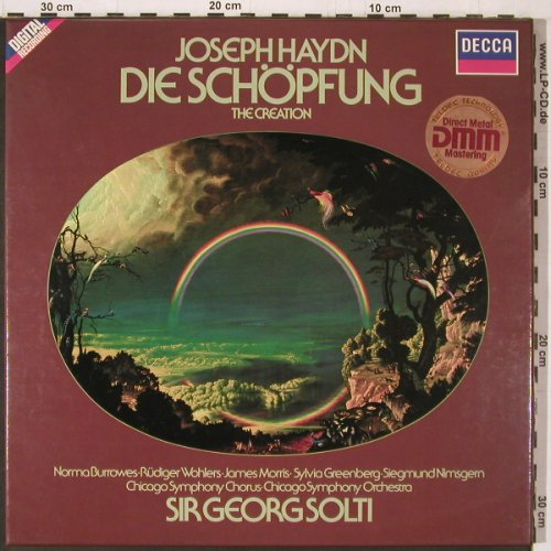 Haydn,Joseph: Die Schöpfung,Box, Decca (6.35600 FA), D, 1982 Typ: 2LP Best.-Nr.: K574 Preis: 12,50 Euro