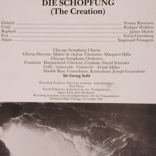 Haydn,Joseph: Die Schöpfung,Box, Decca (6.35600 FA), D, 1982 Typ: 2LP Best.-Nr.: K574 Preis: 12,50 Euro