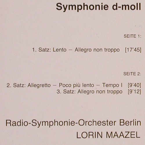 Franck,Cesar: Symphonie d-moll (1961), D.Gr. Resonance (2535 156), D, 1980 Typ: LP Best.-Nr.: K577 Preis: 7,50 Euro