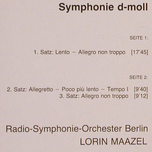 Franck,Cesar: Symphonie d-moll (1961), D.Gr. Resonance(2535 156), D, 1980 - LP - K577 - 7,50 Euro