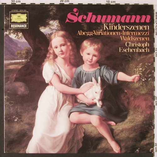 Schumann,Robert: Kinderszenen, Abegg-Variationen.., D.Gr. Resonance(2535 224), D, 1977 - LP - K582 - 7,50 Euro