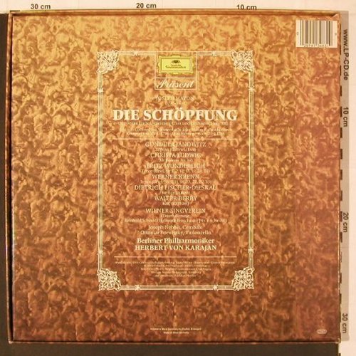 Haydn,Joseph: Die Schöpfung, Box, (rec.1969), D.Gr. Präsent (413 483-1), D, Ri Typ: 2LP Best.-Nr.: K588 Preis: 9,00 Euro