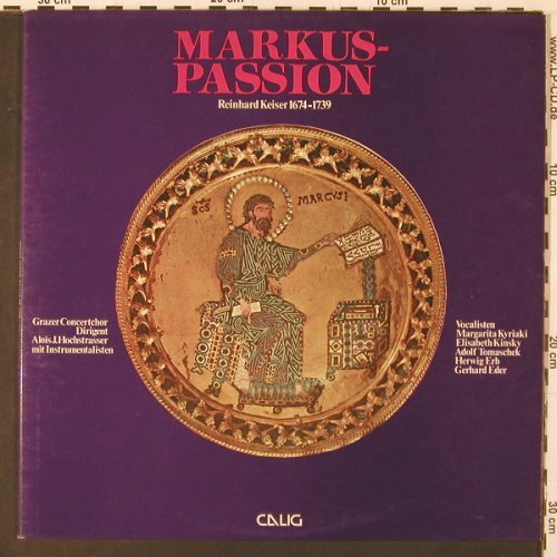 Keiser,Reinhard: Markus Passion, Foc, Calig(CAL 30 417/18), CH, 1971 - 2LP - K58 - 9,00 Euro