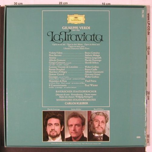 Verdi,Giuseppe: La Traviata, Box, Deutsche Gramophon (2707 103), D, 1977 Typ: 2LP Best.-Nr.: K592 Preis: 9,00 Euro
