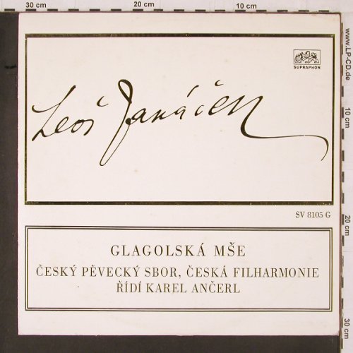 Janacek,Leos: Glagolska Mse, m-/vg+, Supraphon (SV 8105 G), CSSR, 1965 Typ: LP Best.-Nr.: K593 Preis: 5,00 Euro