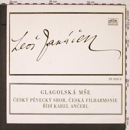 Janacek,Leos: Glagolska Mse, m-/vg+, Supraphon(SV 8105 G), CSSR, 1965 - LP - K593 - 5,00 Euro