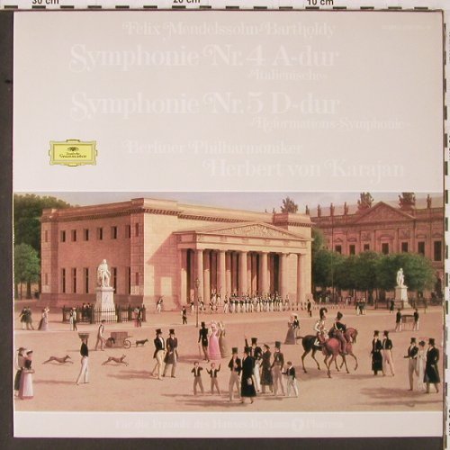 Mendelssohn Bartholdy,Felix: Symphonie Nr.4 A-dur,Nr.5 D-dur, D.Gr. Dr.Mann PharmaEd(2891 316--18), D, Ri,  - LP - K626 - 6,00 Euro