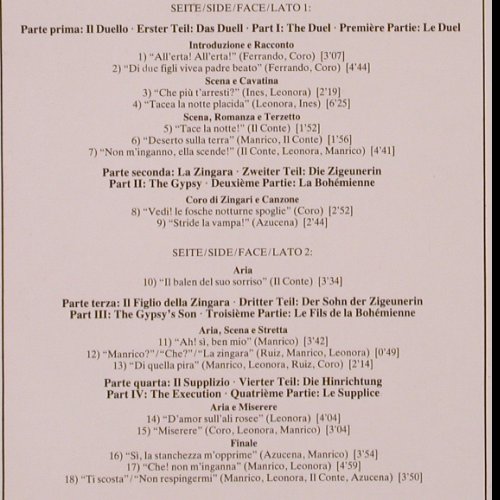 Verdi,Giuseppe: Il Trovatore - Querschnitt, Deutsche Gramophon (415 285-1), D, 1985 Typ: LP Best.-Nr.: K633 Preis: 6,00 Euro