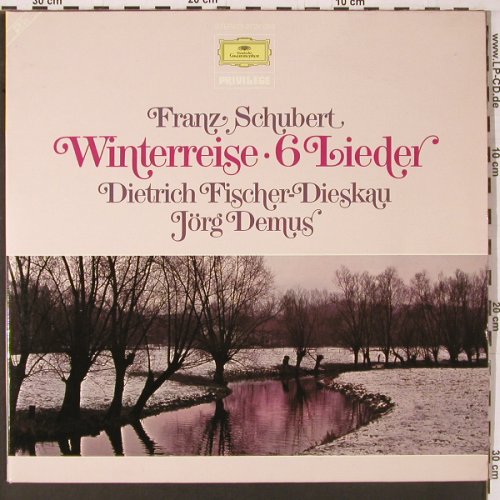 Schubert,Franz: Winterreise D.911/ 6 Lieder, Foc, D.Gr. Privilege (2726 058), D,Ri Typ: 2LP Best.-Nr.: K636 Preis: 7,50 Euro