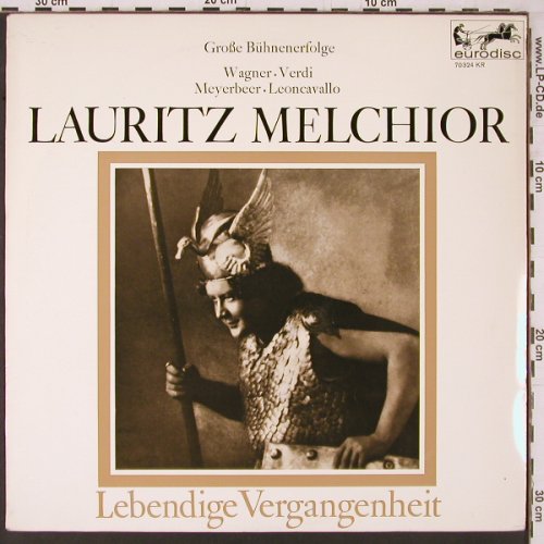 Melchior,Lauritz: Lebendige Vergangenheit, Eurodisc (70 324 KR), D, Mono Typ: LP Best.-Nr.: K652 Preis: 7,50 Euro