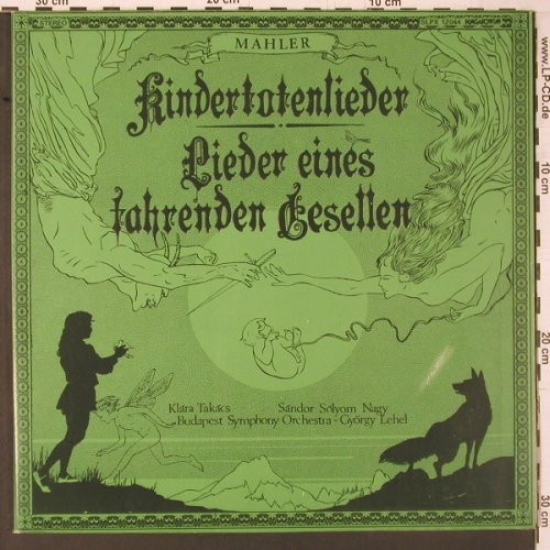 Mahler,Gustav: Kindertotenlieder, Booklet, Foc, Hungaroton(SLPX 12044), NL, 1980 - LP - K658 - 7,50 Euro