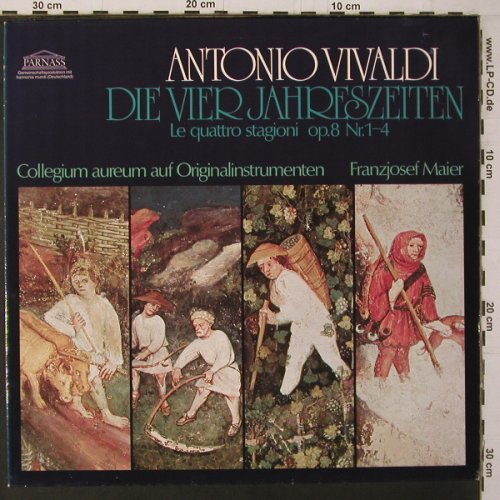 Vivaldi,Antonio: Die Vier Jahreszeiten, Parnass (38 670 6), D, 1977 Typ: LP Best.-Nr.: K666 Preis: 7,50 Euro