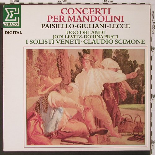 V.A.Mandolinkonzerte: Paisiello,Giovanni, Lecce, Giulian, Erato(ZL 30989), D, 1986 - LP - K668 - 7,50 Euro
