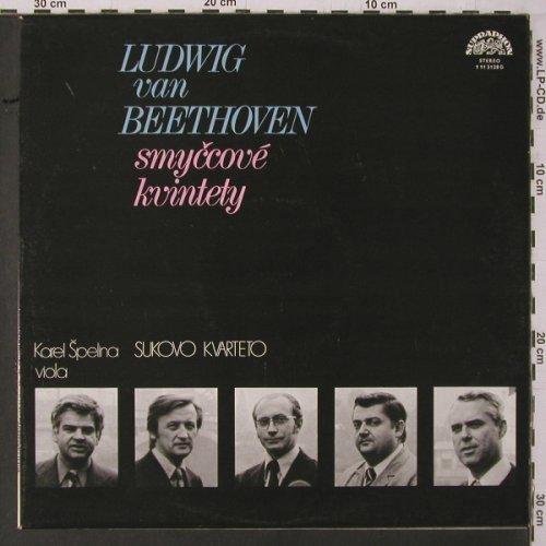 Beethoven,Ludwig van: Smyccoce Kvintety Es dur op.4,op105, Supraphon(1 11 2128 G), CZ, 1977 - LP - K674 - 7,50 Euro