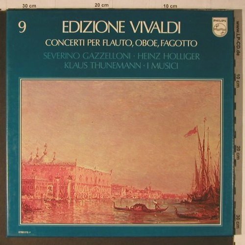 Vivaldi,Antonio: Concerti per Flauto,Oboe, Fagotto, Philips(6768 015), NL, Box, 1975 - 5LP - K682 - 17,50 Euro