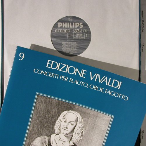 Vivaldi,Antonio: Concerti per Flauto,Oboe, Fagotto, Philips (6768 015), NL, Box, 1975 Typ: 5LP Best.-Nr.: K682 Preis: 17,50 Euro