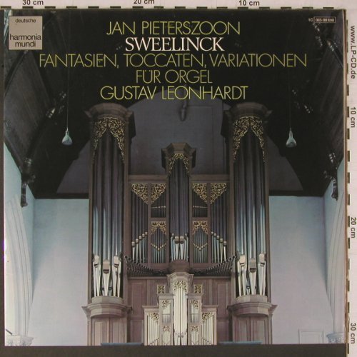 Sweelinck,Jan Pieterszoon: Fantasien, Toccaten, Variationen, Harmonia Mundi(065-99 608), D, 1972 - LP - K689 - 9,00 Euro