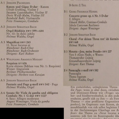 V.A.Musikkunde in Beispielen: Die Kontrapunktischen Formen,Bookl., D.Gr./Schwann(136 301), D, Ri,  - LP - K697 - 7,50 Euro