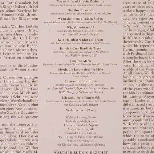 Ludwig,Walther: Die Goldenen Stimme (erzählt), Electrola(83 385), D,  - LP - K6 - 7,50 Euro