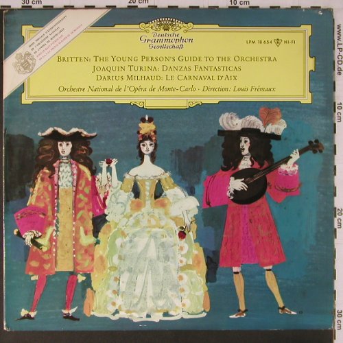 Britten,Benjamin: The Young Person's Guide to theOrch, D.Gr.(LPM 18 654), D, Mono, 1962 - LP - K703 - 12,50 Euro