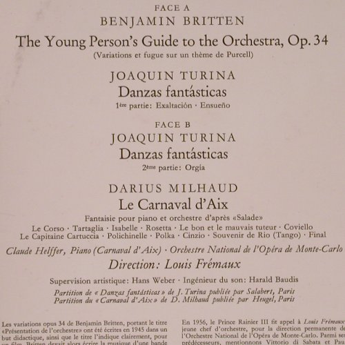 Britten,Benjamin: The Young Person's Guide to theOrch, D.Gr.(LPM 18 654), D, Mono, 1962 - LP - K703 - 12,50 Euro