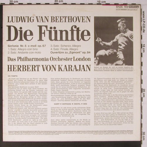 Beethoven,Ludwig van: Die Fünfte, Schicksals-Sinfonie, HörZu (Breitklang)(SHZE 169), D,  - LP - K710 - 5,00 Euro