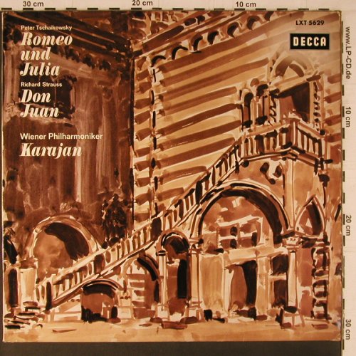 Tschaikowsky,Peter / R.Strauss: Rome und Julia / Don Juan, Decca (LXT 5629), D Typ: LP Best.-Nr.: K711 Preis: 9,00 Euro