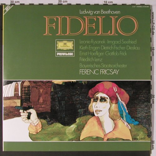 Beethoven,Ludwig van: Fidelio, rec.1957, Booklet-Foc, D.Gr. Privilge(2726 088), D, Ri,  - 2LP - K713 - 9,00 Euro