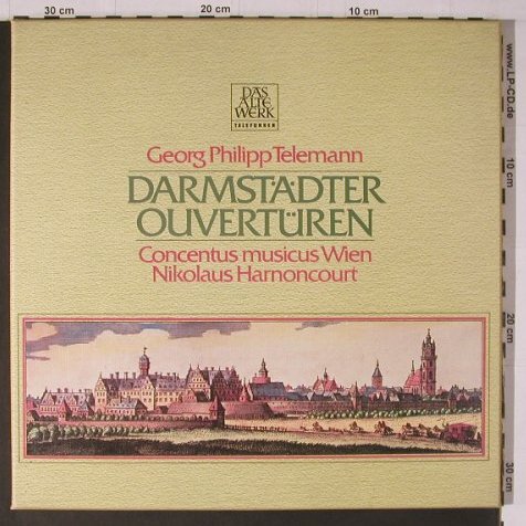 Telemann,Georg Philipp: Darmstädter Ouvertüren,Box, Telefunken(6.35498 EK), D, 1980 - 2LP - K717 - 12,50 Euro
