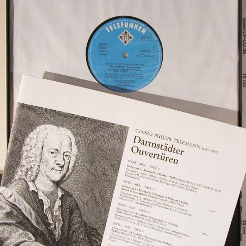 Telemann,Georg Philipp: Darmstädter Ouvertüren,Box, Telefunken(6.35498 EK), D, 1980 - 2LP - K717 - 9,00 Euro
