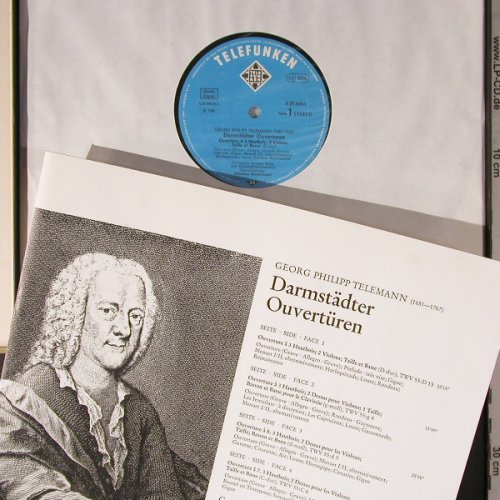 Telemann,Georg Philipp: Darmstädter Ouvertüren,Box, Telefunken(6.35498 EK), D, 1980 - 2LP - K717 - 12,50 Euro