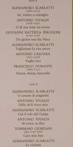 V.A.Arien und Canzonen: des italienischen Barock, Christophorus (SCGLX 73 808), D Typ: LP Best.-Nr.: K718 Preis: 7,50 Euro
