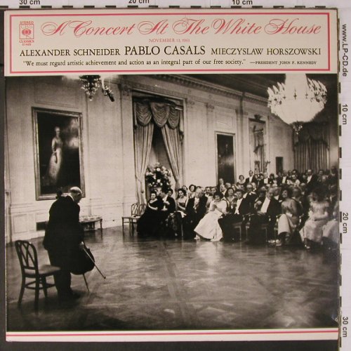 V.A.A Concert at the White House: Same, CBS (S 61 489), UK, 1977 Typ: LP Best.-Nr.: K722 Preis: 7,50 Euro