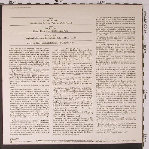 V.A.A Concert at the White House: Same, CBS (S 61 489), UK, 1977 Typ: LP Best.-Nr.: K722 Preis: 7,50 Euro