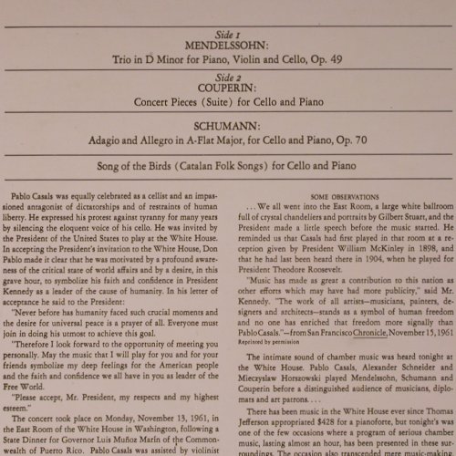 V.A.A Concert at the White House: Same, CBS (S 61 489), UK, 1977 Typ: LP Best.-Nr.: K722 Preis: 7,50 Euro