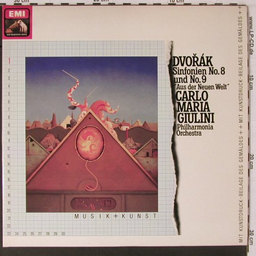 Dvorak,Anton: Sinfonien Nr.8 & Nr.9, Foc, EMI (137-52 565/66), D, Ri Typ: 2LP Best.-Nr.: K725 Preis: 9,00 Euro