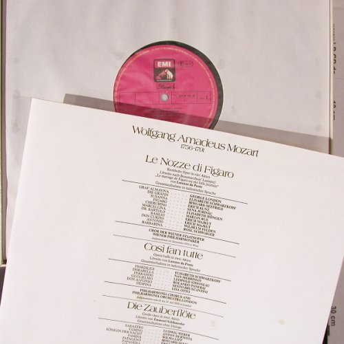 Mozart,Wolfgang Amadeus: Le Nozze di Figaro,Cosi fan Tutte, EMI / Dacapo (197-54 200/08 M), D, Box, Ri Typ: 9LP Best.-Nr.: K726 Preis: 22,50 Euro