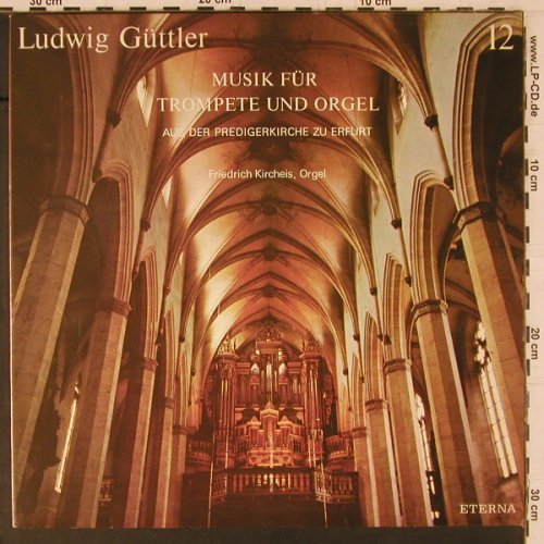 Güttler,Ludwig: 12-Musik fr Trompete & Orgel, Eterna(8 27 695), DDR, 1984 - LP - K728 - 6,00 Euro