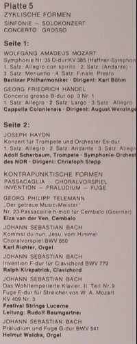 V.A.Musik für den Anfang: Ein Weg zum Werkhören, Box, D.Gr.(2720 021), D, 1968 - 5LP - K735 - 25,00 Euro