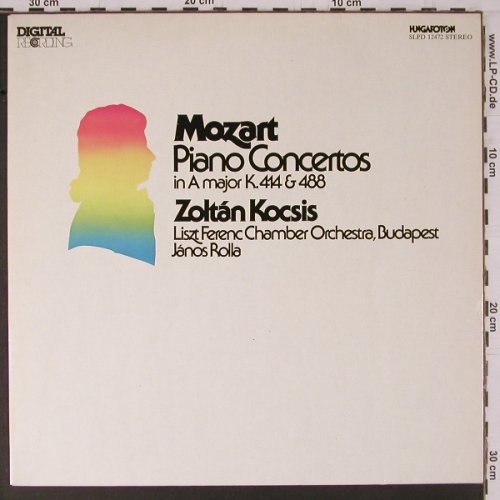 Mozart,Wolfgang Amadeus: Piano Concertos in A majorK414&488, Hungaroton(SLPD 12472), H, 1984 - LP - K739 - 6,00 Euro