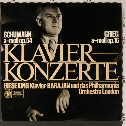Gieseking,Walter: Klavierkonzerte Schumann / Grieg, Orbis(77 553), D, vg+/vg+,  - LP - K750 - 5,00 Euro