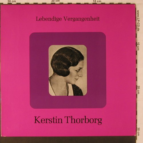 Thorborg,Kerstin: Lebendige Vergangenheit, LV(LV 209), A,  - LP - K753 - 7,50 Euro