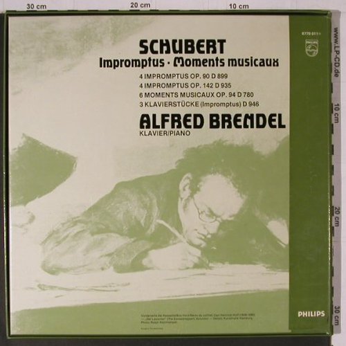 Schubert,Franz: Impromptus D. 899 & 935, Moments M., Philips (6770 011), D, Box,Ri Typ: 2LP Best.-Nr.: K757 Preis: 9,00 Euro