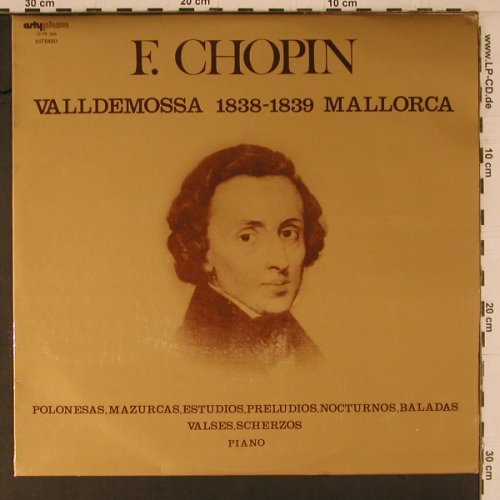 Chopin,Frederic: Valldemossa 1838-1839 Mallorca, Artiphon (LP-PR 209), E, m~/vg+, 1975 Typ: LP Best.-Nr.: K761 Preis: 6,00 Euro