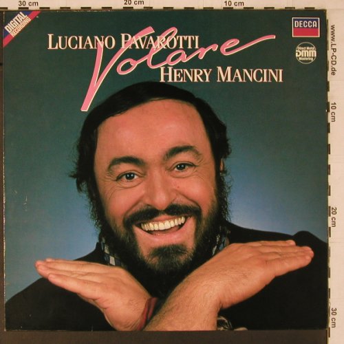 Pavarotti,Luciano: Volare, Decca (6.43668 AZ), D, 1987 Typ: LP Best.-Nr.: K768 Preis: 6,00 Euro