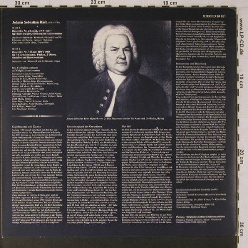 Bach,Johann Sebastian: Ouvertüren Nr.2 & 3, Parnass(64 621), D,  - LP - K781 - 6,00 Euro